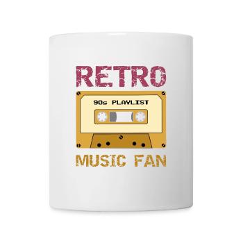 Retro Music Fan - Mug - white - Front