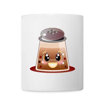 Kawaii Pepper - Peppercorns - Pepper Shakers - Mug - white - Front
