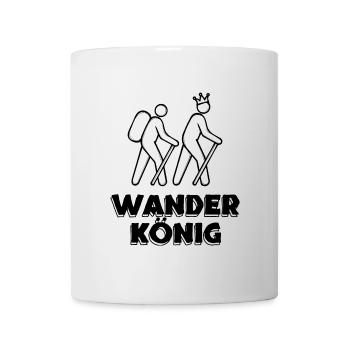 Klettersteig Wandern Wanderer Wanderwege Statement - Tasse - Weiß - Vorne