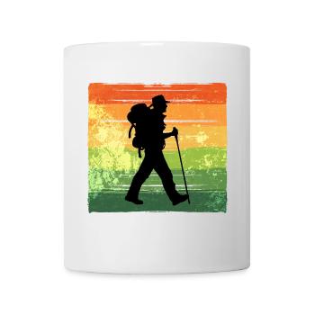 mountain peaks, nature, mountain hiking, hiking, hiking - Mug - white - Front