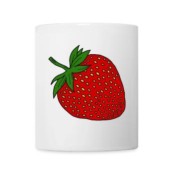 Strawberry - Mug - white - Front