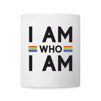 Pride Month - Ich bin, wer ich bin - LGBTQ+ - Tasse - Weiß - Vorne