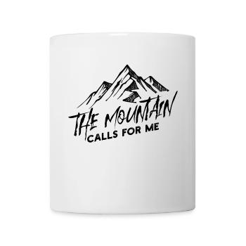 Bergen Natur Wandern Statement Bergwanderung - Tasse - Weiß - Vorne