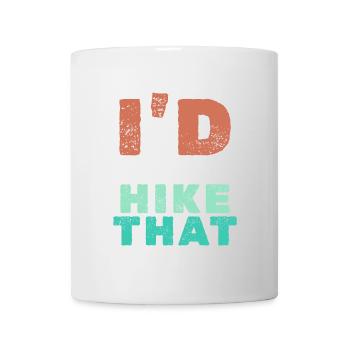 Hiking Hiker Statement Mountain Summit Mountaineering - Mug - white - Front