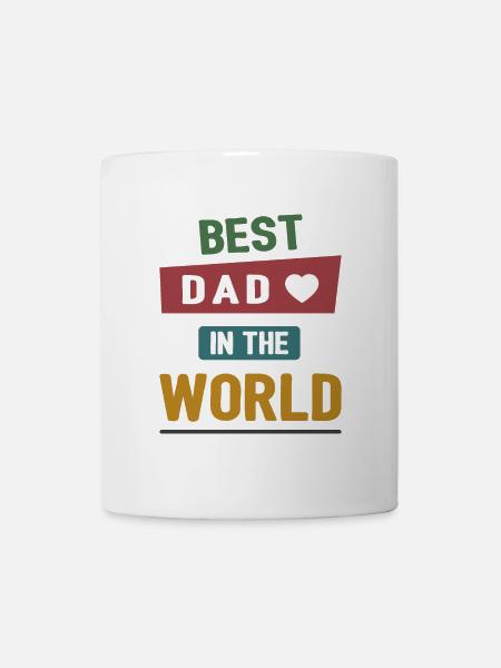 Bester Vater der Welt - Tasse - Weiß