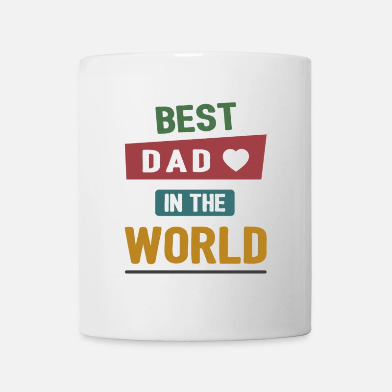 Meilleur papa du monde - Mug blanc - blanc