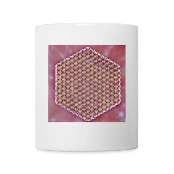 Magdalene - Flower of Life - 8th Dimension - Mug - white - Front