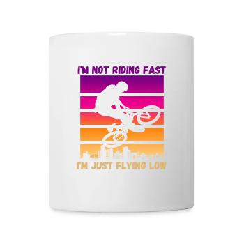 I don't drive too fast, I just fly low - Mug - white - Front