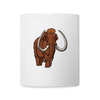 Mammoth colored - Mug - white - Front