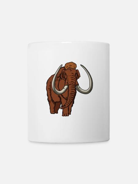 Mammoth colored - Mug - white