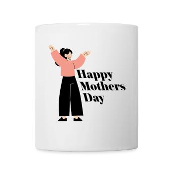 Happy Mothers Day - Tasse - Weiß - Vorne