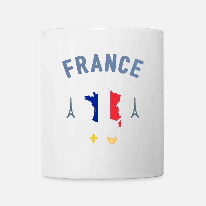 France - Mug blanc - blanc