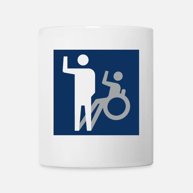 Nicht alle Behinderungen sind sichtbar * - Tasse - Weiß