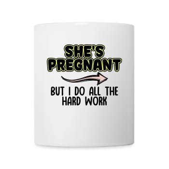 Pregnant Dad Statement Parents Family Happiness - Mug - white - Front