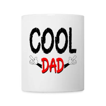 Fathers Day - COOL DAD - DADDY FAMILY - Mug - white - Front
