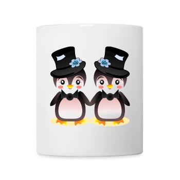 LGBTQIA+ PRIDE - BRÄUTIGAM - Tasse - Weiß - Vorne