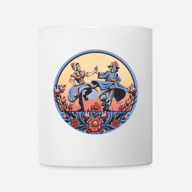 Sorbian Folklore – Dance Scene - Mug - white