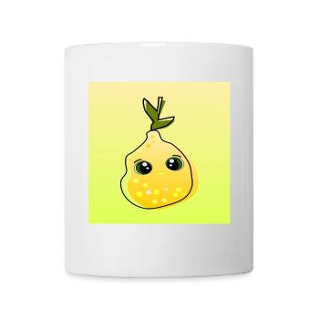 Lemonen Zitronen Essen - Tasse - Weiß - Vorne