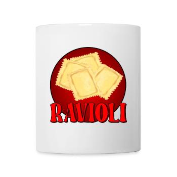 PÂTES RAVIOLIS - ITALIE - Mug blanc - blanc - Devant