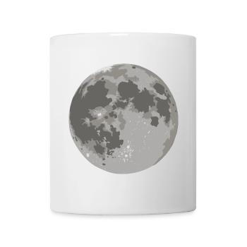 Moon - celestial body - Mug - white - Front