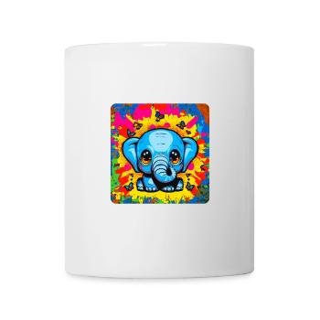 Power of an Elephant, Love of a Baby - Mug - white - Front
