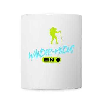 Bergwandern Wandern Wanderer Gletscher Statement - Tasse - Weiß - Vorne