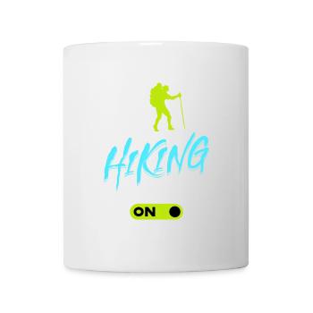Gletscher Wandern Wanderer Berge Statement Touren - Tasse - Weiß - Vorne