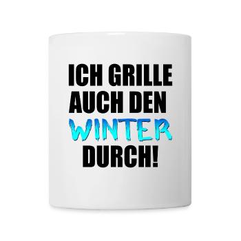 GRILLSPRÜCHE - GRILL - HOBBY GRILLEN - Tasse - Weiß - Vorne