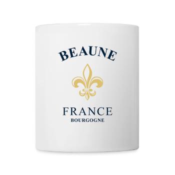 BEAUNE France Burgund Frankreich - Tasse - Weiß - Vorne