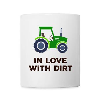 Agricultural Machinery Tractor Motor Vehicle Statement - Mug - white - Front