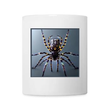 Red-knee tarantula - Mug - white - Front