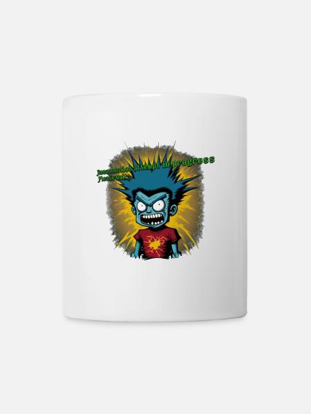 Connexion Interrompue 01 - Mug blanc - blanc