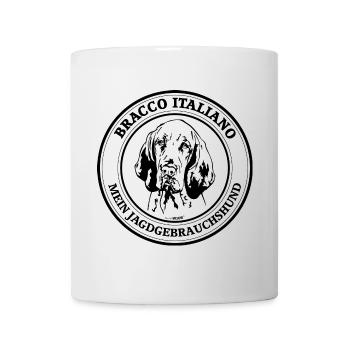 Bracco Italiano Jagdgebrauchshund Jagdhunde Hunde - Tasse - Weiß - Vorne