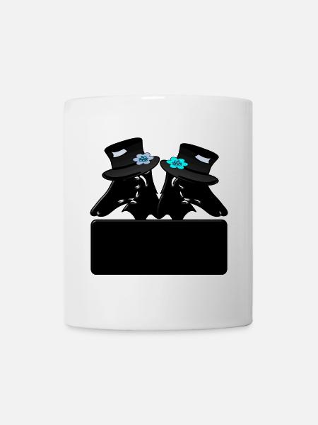 LGBTQ Bräutigam Hunde - Tasse - Weiß
