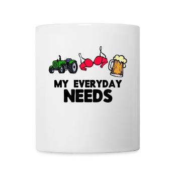 Agricultural Machinery Farming Tractor Vehicle Statement - Mug - white - Front