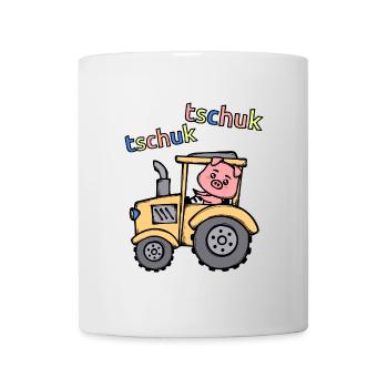 Tractor Farming Saying Agricultural Machinery Farmer - Mug - white - Front