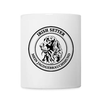 Irish Setter Jagdgebrauchshund Jagdhund Hunde - Tasse - Weiß - Vorne