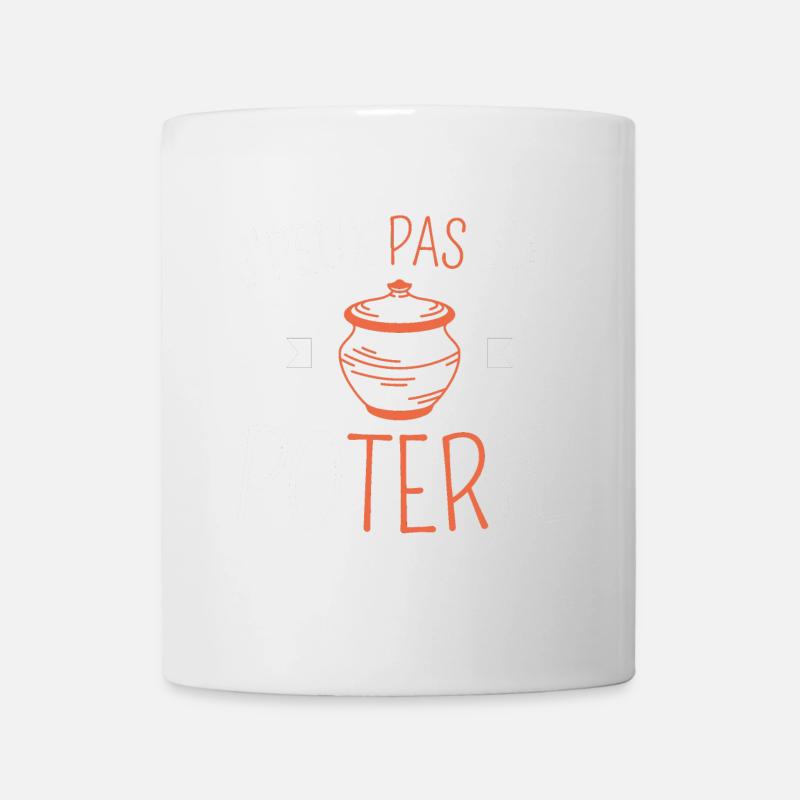 J peux pas j ai poterie - Mug blanc - blanc