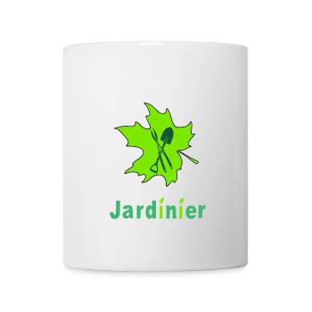 Gärtner - Tasse - Weiß - Vorne