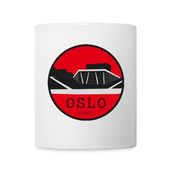 Oslo Operahus Silhouette - Mug - white - Front