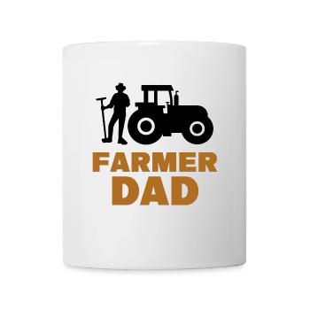 Landwirt Statement Traktor Ackerbau Fahrzeug - Tasse - Weiß - Vorne