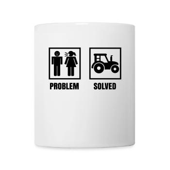 Vehicle Tractor Statement Farmer Farming Country Air - Mug - white - Front