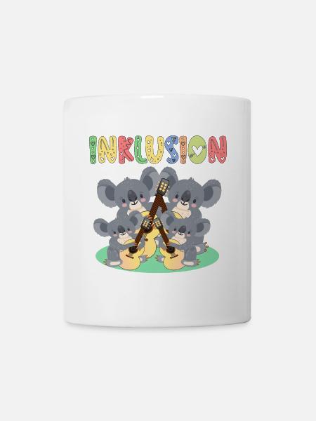 INKLUSION VIELFALT GLEICHBERECHTIGUNG - Tasse - Weiß