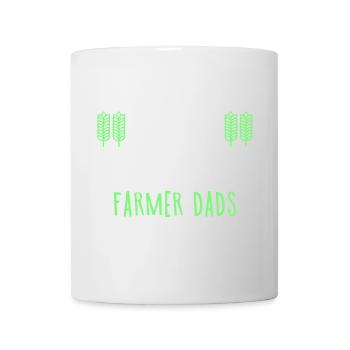 Déclaration de l’agriculteur Tracteur de véhicule à moteur Agriculteur biologique - Mug blanc - blanc - Devant