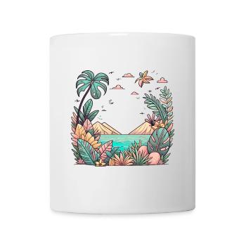 Tropics and mountains - Mug - white - Front