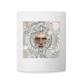 fascinating portrait of an Aquarius - Mug - white - Front