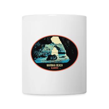 Sea cave in the Algarve explore the hidden beauty - Mug - white - Front
