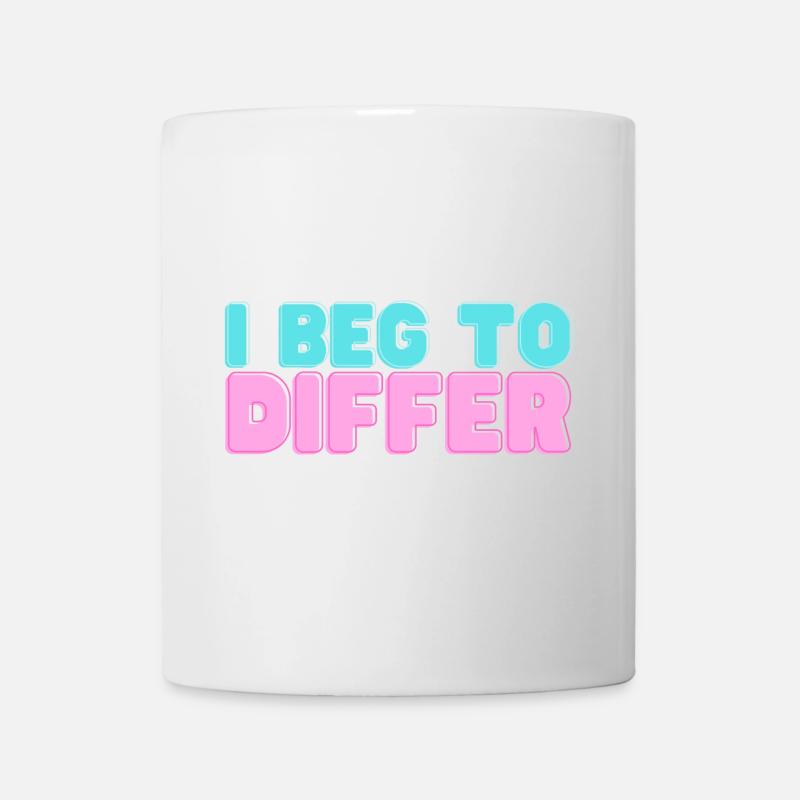 Je ne suis pas d’accord - Ove Sundberg - Mug blanc - blanc