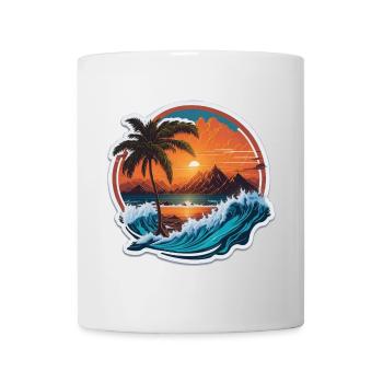 Sunset - Mug - white - Front