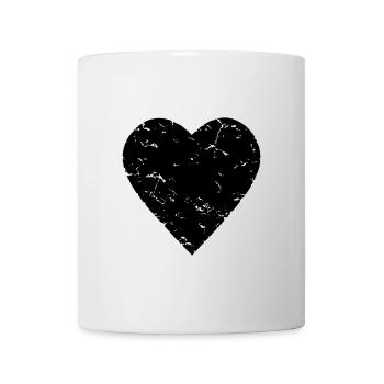 black heart - Black Lives Matter - gothic - Mug - white - Front